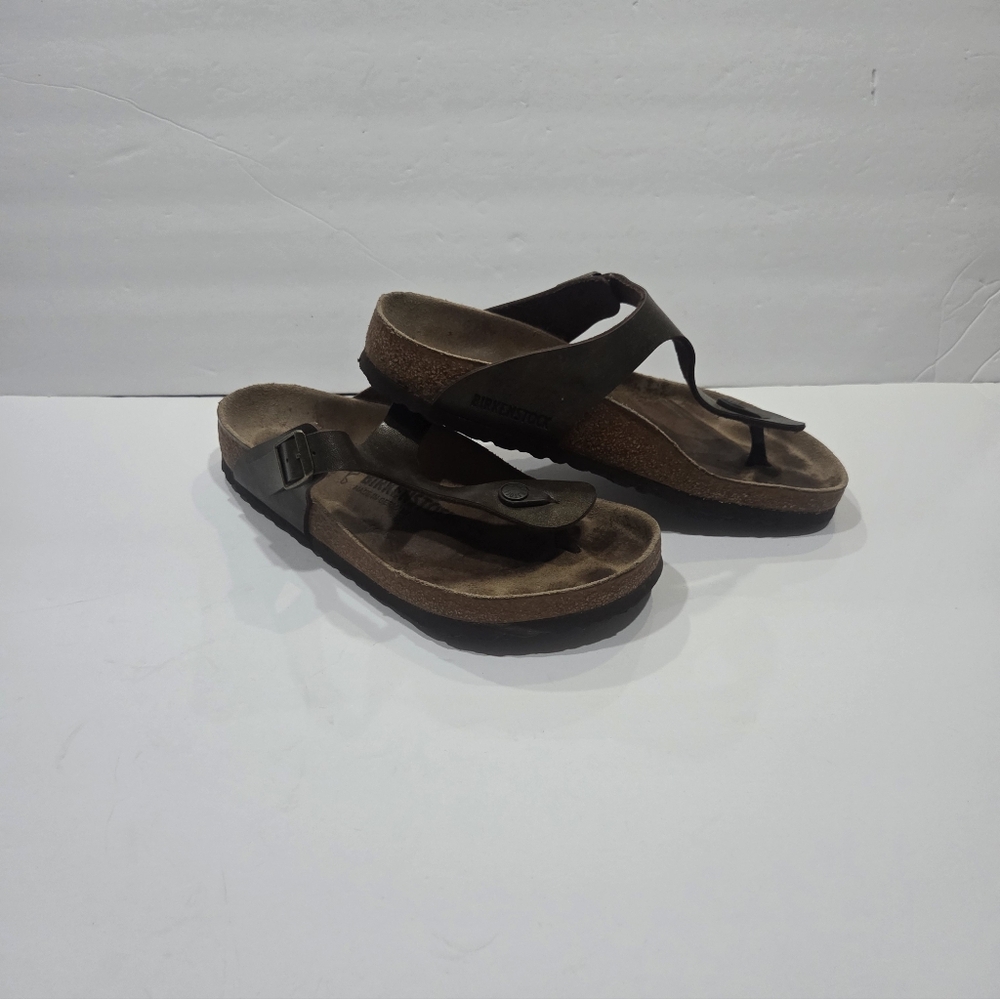 Birkenstock Comfort-Fit Brown Women's Thong Sandals sz.39